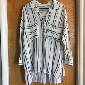 Zara oversized blouse, size small